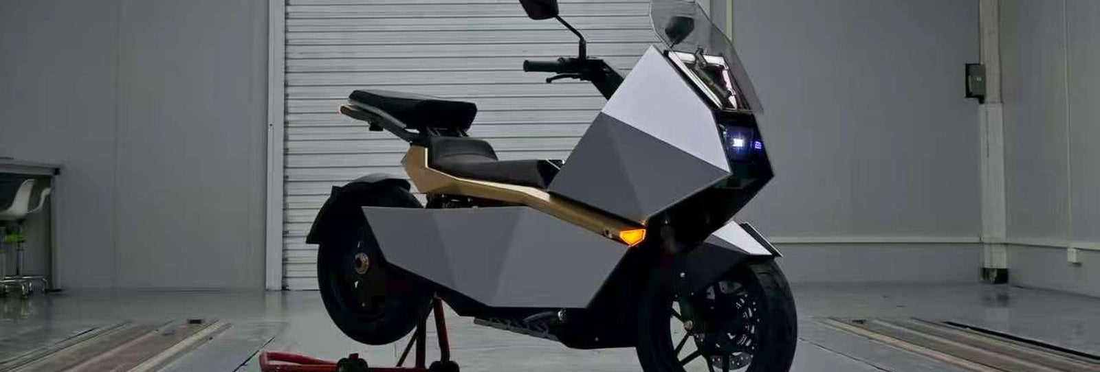 Electric motorcycle prototype built on the Vector cell-to-chassis platform