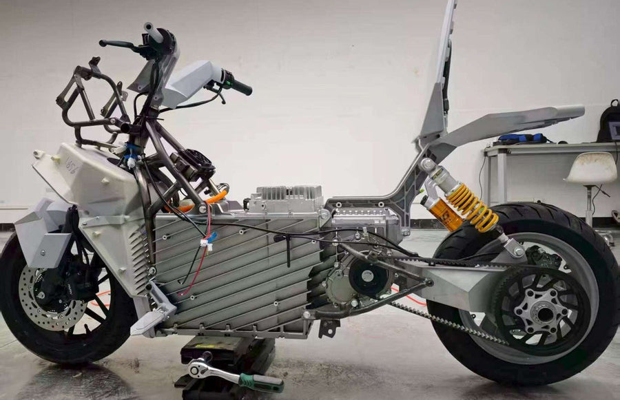 Prototype vehicle structure on the cell-to-chassis platform